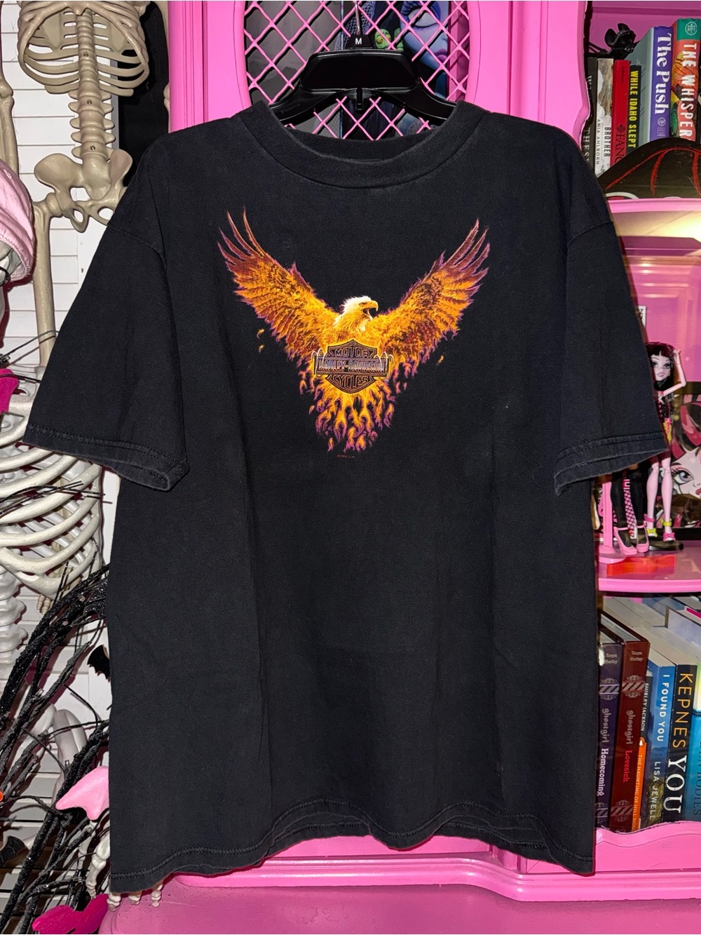 VTG 90s Harley Davidson eagle shirt size XL